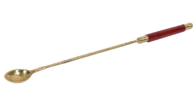 Brass Polished Hawan Spoon, for Home, Hotel, Restaurant