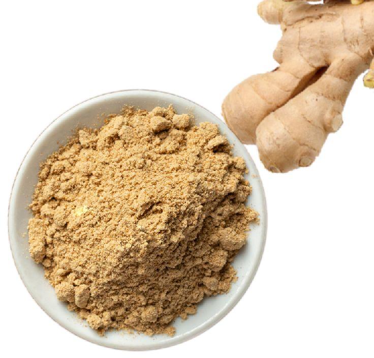 Raw Natural Ginger Powder, For Cooking, Spices, Certification : Fssai Certified
