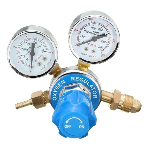 Silvery White Industrial Gas Regulator Mars Gas Company, Mumbai