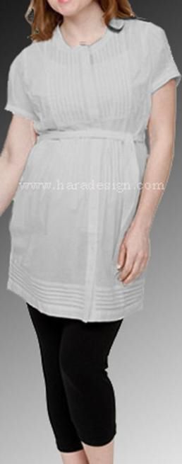 Half Sleeves Buttoned Maternity Top, Feature : Comfortable, Easily Washable, Skin Friendly