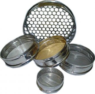 Round Galvanized Iron Sieve, for Lab, Packaging Type : Box