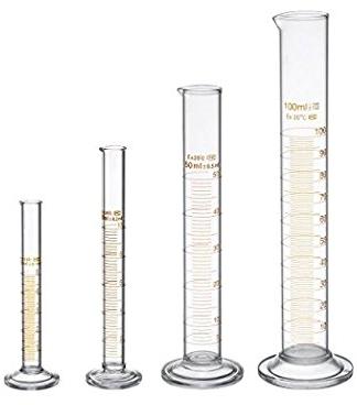 Glass Measuring Cylinder, for Chemical Laboratory, Storage Capacity : 500ml