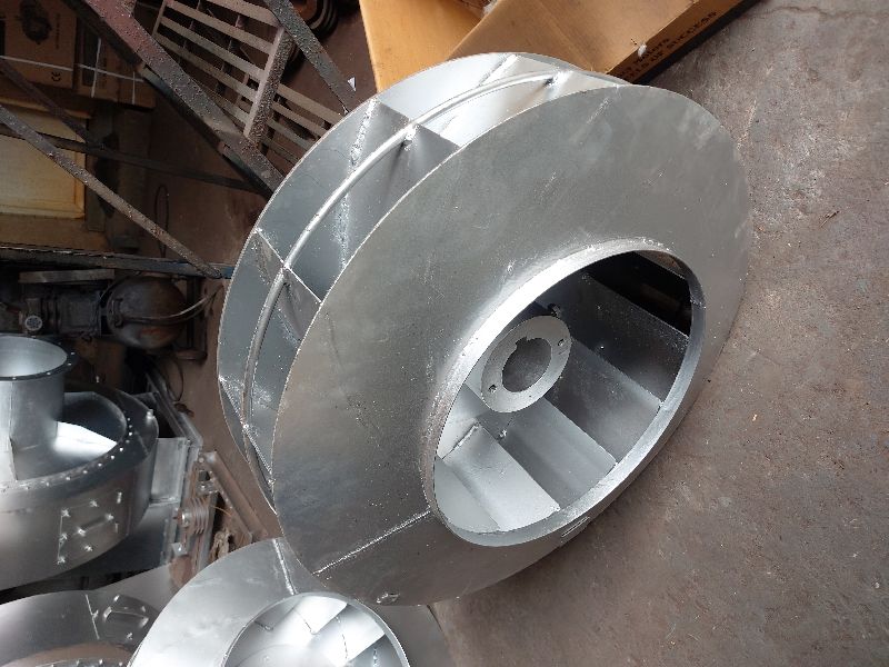 Jaldhara Grey Polished 50 Kg To 200 Kg Metal M S Impeller, Shape : Round