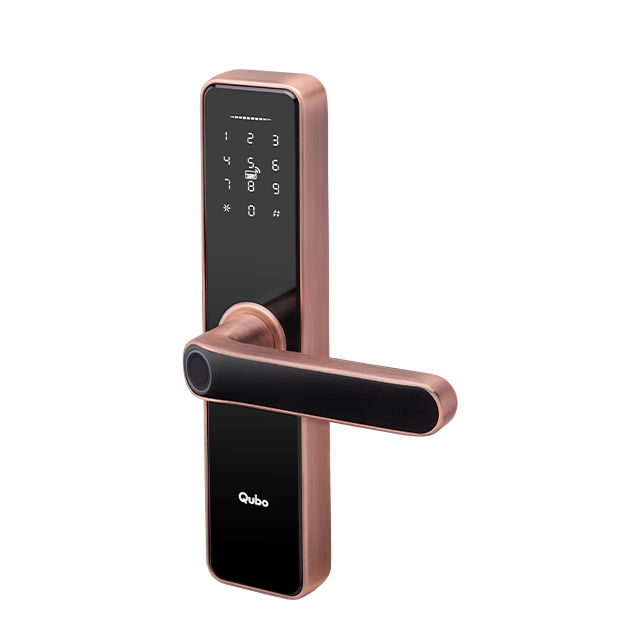 qubo essential rose gold smart digital door lock, Type Strike