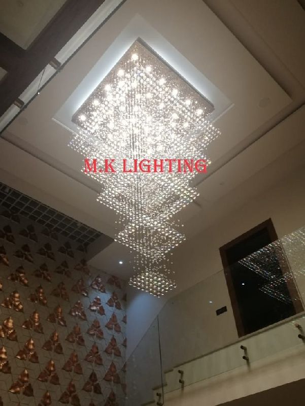 MK Lighting Double height chandelier, Certification : ISO 9001:2008