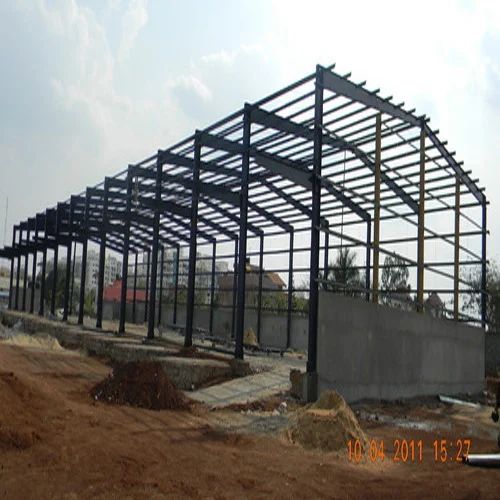 Polished Stainless Steel Prefabricated Structure, for Industrial, Feature : Easy to install, Long life