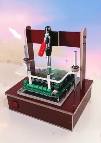 Polished Stainless Steel PCB Testing Jig Fixture, for Industrial, Voltage : 230 V