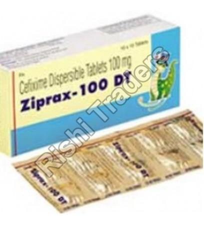 Ziprax 100-DT Tablets, Packaging Type : Blister