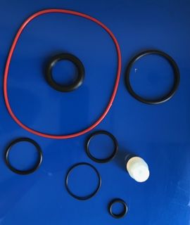 Round Rubber O Ring, for Pipes, Color : Black