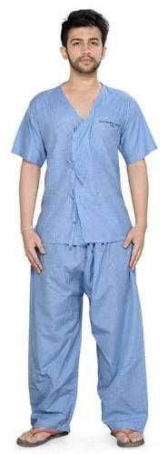 Stitched Pure Cotton Patient Uniform, Gender : Female, Male