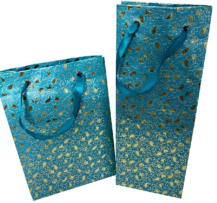 Printed Paper Shopping Carry Bags, Feature : Easy Folding