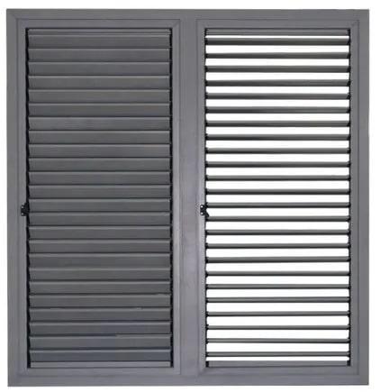 Rectangular Polished Aluminium Louver, for Building, Window, Feature : Durability, Rust Proof