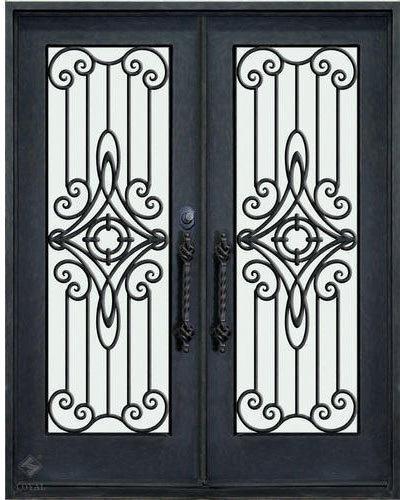 Sliding Finished Iron Door