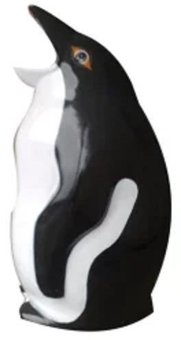 fiberglass penguin dustbins