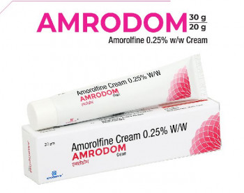Amorolfine Cream 0.25 %, for Skin