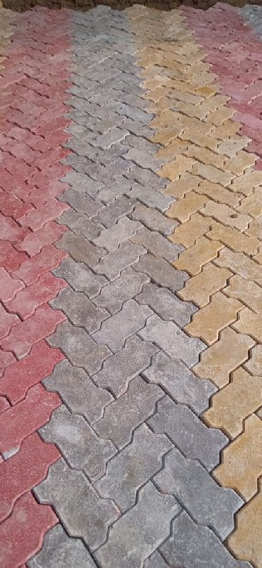 zig zag paver block