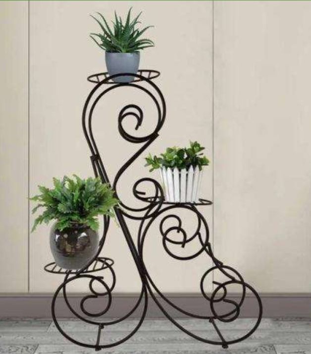 1158 Iron 3 Pot Stand