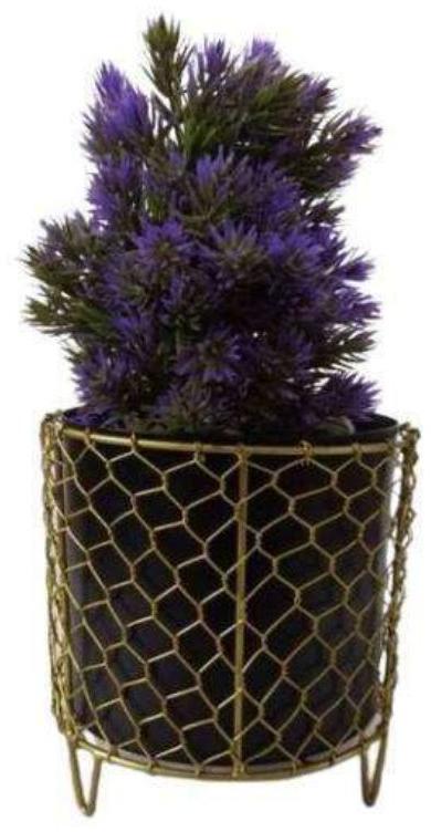 1270 Metal Pot with Stand