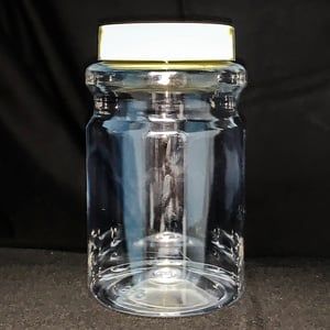 Polished Plain Plastic Ghee PET Jar, Capacity : 750ml