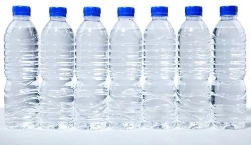 Transparent Plastic PET Liquid Bottle, Capacity : 500ml