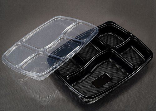 2 CP MEAL TRAY  WITH LID