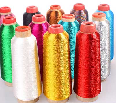 Metallic Yarn, Feature : Eco-Friendly, Colorful Pattern, Technics : Twisted  at Best Price in Surat