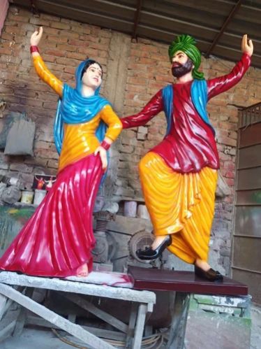 Punjabi Bhangra Statue