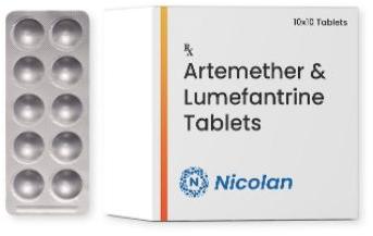  Artemether And Lumefantrine Tablets, for Clinical, Hospital, Personal, Grade : Medicine Grade