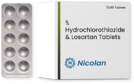 Hydrochlorothiazide and Losartan Tablets