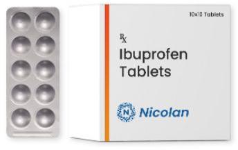  Ibuprofen Tablets, for Treat Pain Reduce Fever