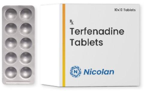  Terfenadine Tablets, for Clinical, Hospital, Personal