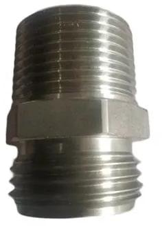 Stainless Steel Pipe Adapter, Color : Silver