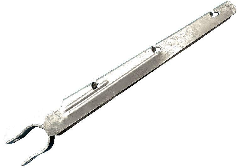 Hinge Type Universal Barb Wire Arm