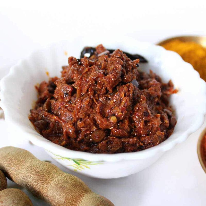 Brown Tamarind Chilli Pickle - Vedha Global Exports And Imports, Tumkur ...