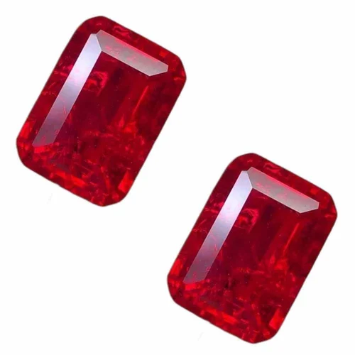 Ruby Gemstone & glass stone Manufacturer The Crystal Hubs, Jaipur