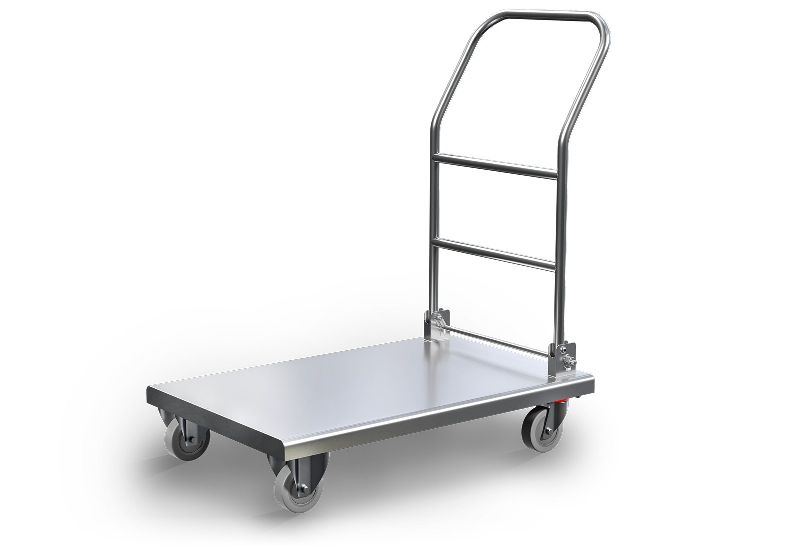 Polished Stainless Steel Trolley, Style : Modern