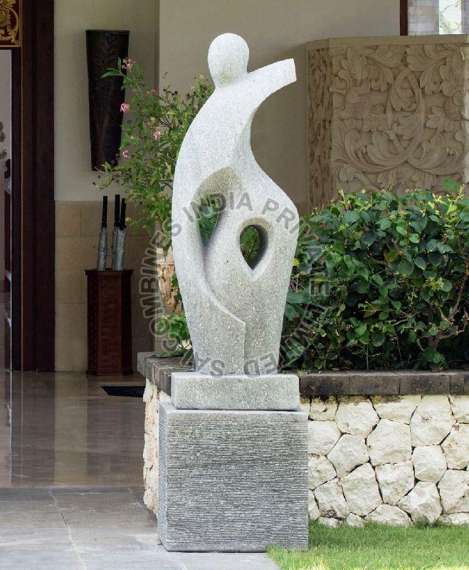 MARBLE STONE HUMAN BODY POLISHED GARDEN SCULPTURE