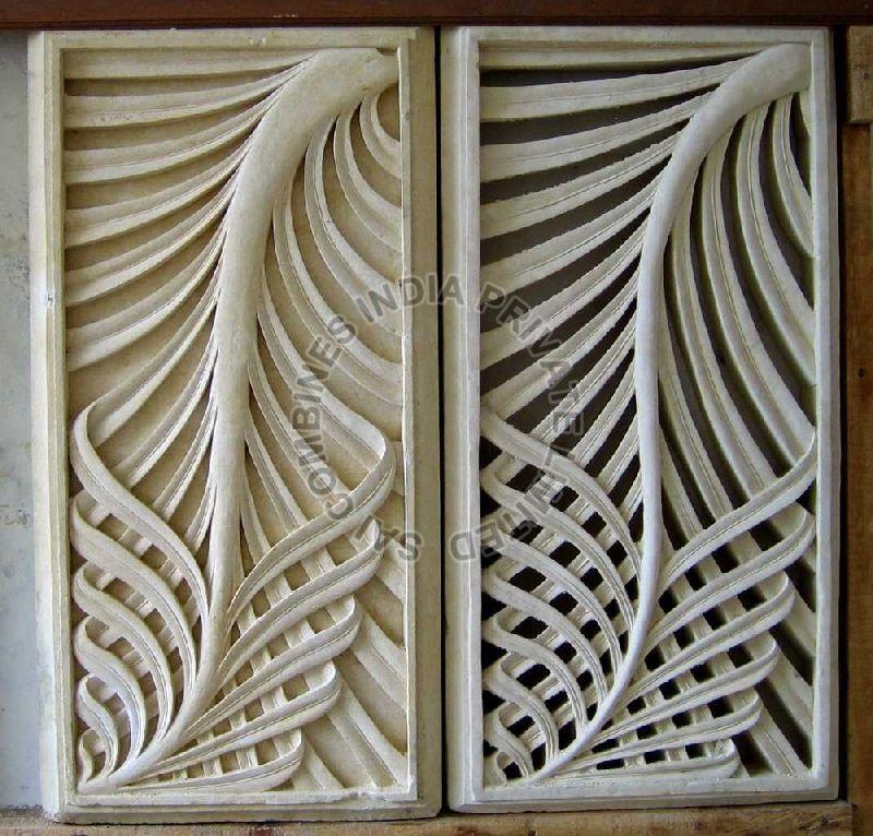 MARBLE STONE WALL PANEL AND JALI