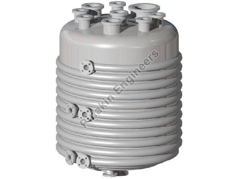 Chemical Coated Limpet Coil Reaction Vessel, Feature : Anti Corrosive, Durable