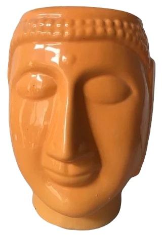 Zoya Handicrafts Ceramic Buddha Pot, for Home Decor, Size : H-14 Inches ; D-10 Inches