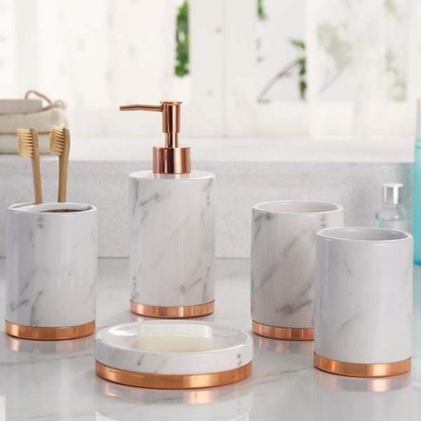 Marble Bathroom Set