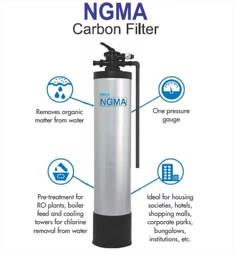 Polished ZeroB NGMA Carbon Filter, Operating Type : Semi Automatic