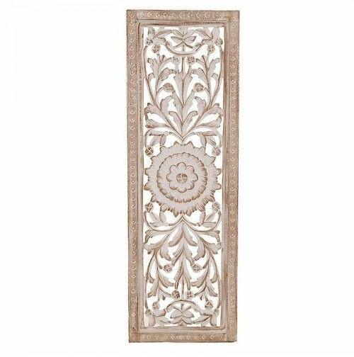 wooden wall panel in Antique White finish