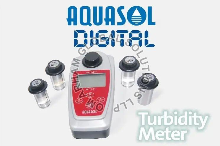 Aquasol Portable Turbidity Meter, Power : AAA? DC 1.5V x 4 Batteries