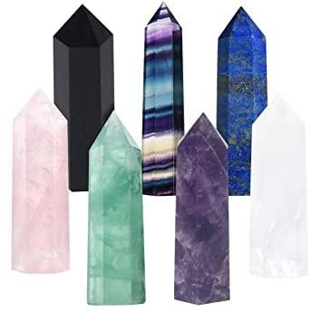 Plain Clear Quartz Amethyst Crystal, Feature : Striking Colours