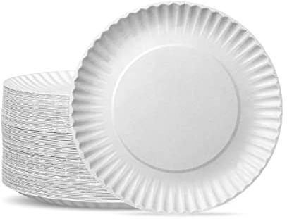 Round White Paper Plates, Feature : Disposable