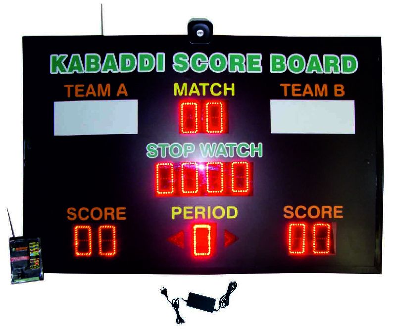 Kabaddi Scoreboard, Application Sports G and A Mahajan Pty Ltd