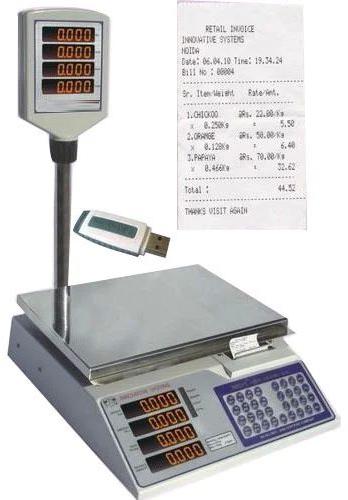 Platform Scale with Receipt Printer, Feature : High Accuracy