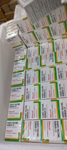 Abhayrab Vaccine Anti Rabies Injection, Packaging Type : Box Glass Bottles
