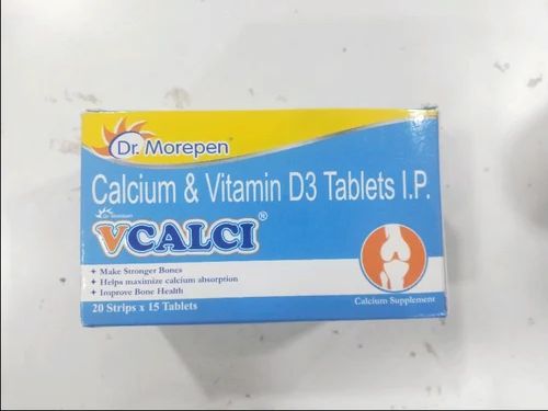 Dr Morepen Vcalci Tablets, Packaging Type : Box